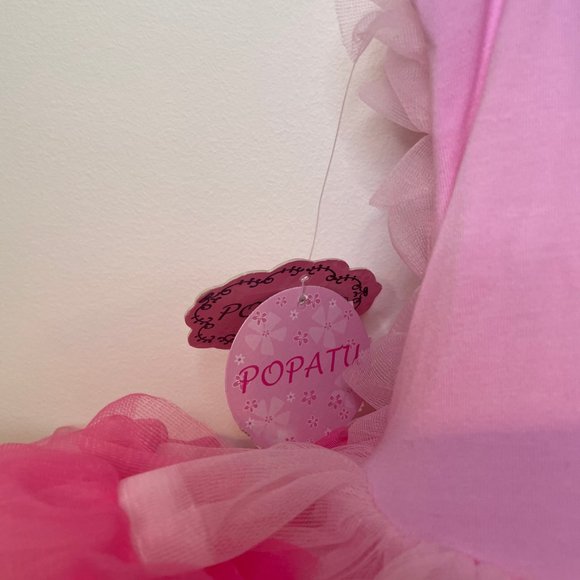 Popatu Pink Ruffle Tutu Dress, 18 months - Picture 6 of 12